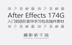 【F03】178G的After Effects AE入门到进阶豪华学习包含插件素材