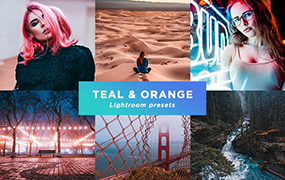 【P35】青橙电影色调INS风格Lightroom预设23 Pro Teal & Orange presets