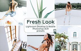 【P365】全新小清新手机LR预设+Lightroom预设+ACR预设Fresh Look