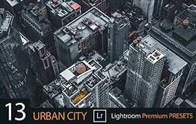 【P464】末日都市工业风城市建筑Lightroom黑金预设ArtfuelStudios Urban City