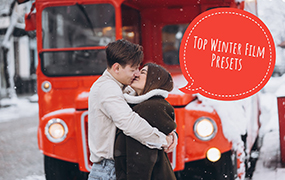 【P562】TOP10冬季电影效果人像LR和ACR预设Winter Film Lightroom Presets