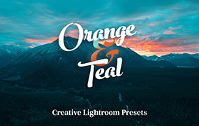 【P574】Ins流行色orange & teal look青橙色调城市夜景街拍电影色调Lightroom预设
