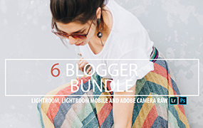 【P614】INS人像摄影网红6款最流行的色调Lr预设UnlimitedPresets Blogger Bundle