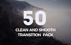 【F12】PR模板-50组图形动画视频转场50 Clean Transition Pack