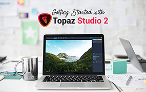 【S840】人工智能照片创意编辑软件PS滤镜TTopaz Studio 2.3.1  图片转卡通、手绘、水彩画