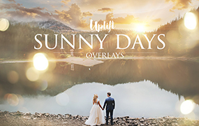 【M599】照片氛围营造素材太阳光斑高清纹理+动作 Sunny Days Sun Flare Overlays