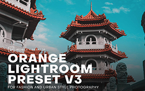 【P834】INS橙青流行色调LR预设+手机LR预设PH Orange Lightroom Presets V3