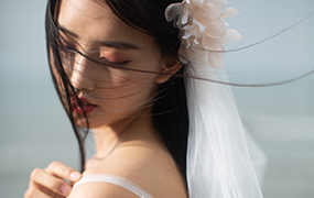 【M818】超美海边美女小姐姐旅拍RAW原片10P，非常适合后期PS修图练习