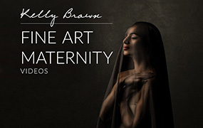 【J923】凯利·布朗(Kelly Brown)孕妇私房美术布光摄影及后期-中文字幕