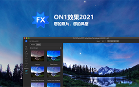 【S91】图片特效调色软件/PS滤镜 on1 effects 2021 win/mac
