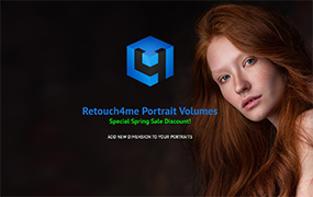 【S253】Retouch4me Portrait Volumes人脸轮廓加强 自动中性灰光影调节WIN