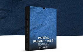 【M100】摄影师乔尔·格莱梅斯（Joel Grimes）纸和织物纹理素材Paper and Fabrics – Vol 2