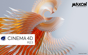 【S46】Maxon Cinema 4D R23.110 三维软件英文中文已注册版 C4D R23 + 通用注册机 Win+MAC