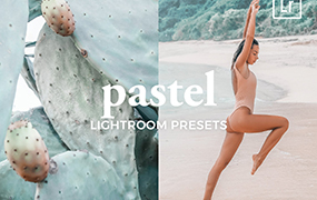 【P940】人像写真粉彩玉兰色LR预设/手机LR预设 4 Lightroom Presets PASTEL