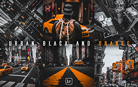 【P995】城市黑色和橙色预设Urban Black AND Orange Presets