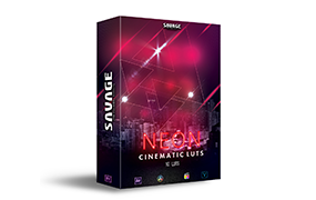 【P1021】赛博朋克视频调色预设SAVAGELUTS NEON CINEMATIC LUTS