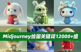 【J21】人工智能Midjourney，12000_组AI绘画关键词来了