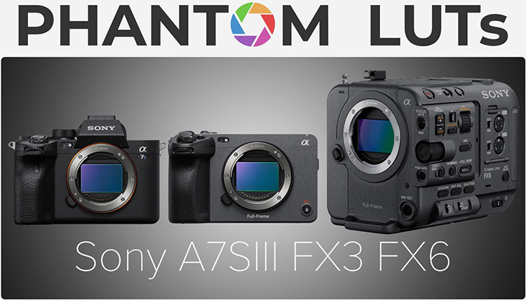 【P370】视频电影级后期色调仿arri调色SONY Phantom LUTs | A7S III | G7 G8 ARRI/FILM