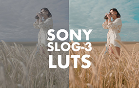 【P1271】SONY SLOG 3 LUTS电影级视频后期调色预设