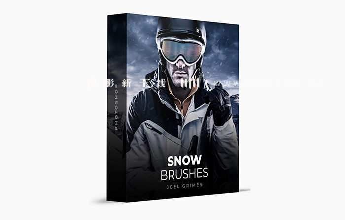 【S388】60种PS雪花笔刷Joel Grimes  Snow Photoshop Brushes