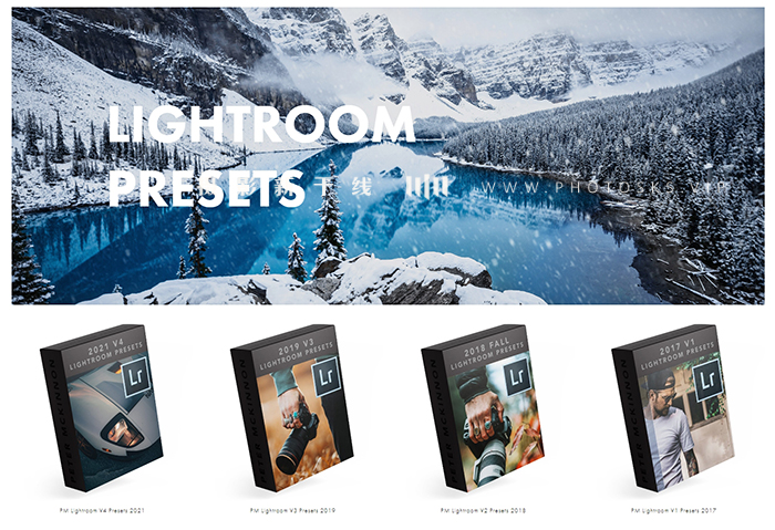 【P1276】Peter McKinnon – 油管大神摄影师4套全部所有PS/LR预设集合