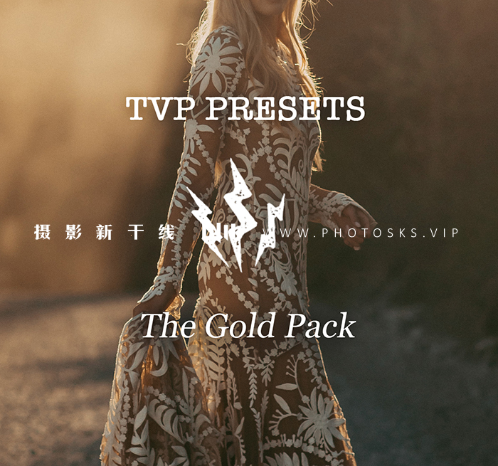 【P1322】Tricia Victoria – Gold Pack金色人像PS/LR预设包