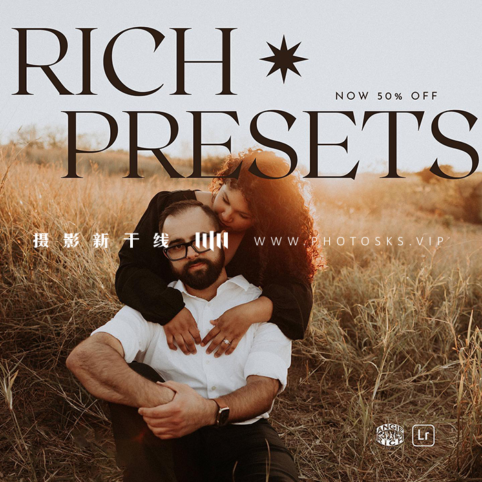 【P1336】暖调人像预设含黑白色调ANGIE RICH PRESETS