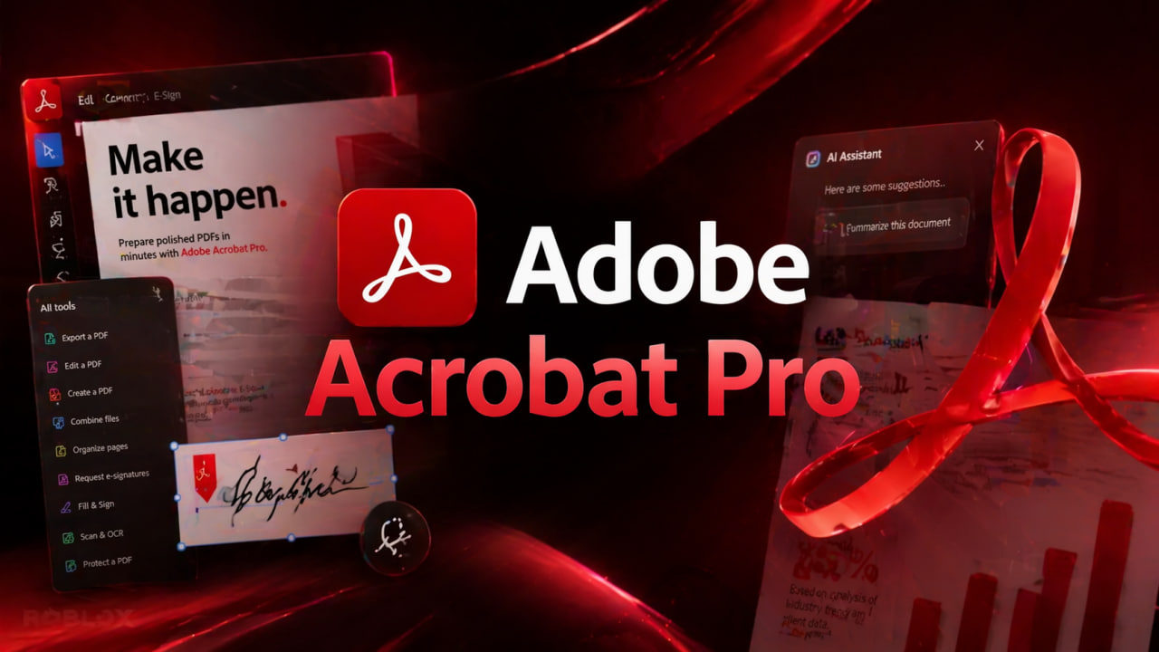 【S271】PDF编辑软件Adobe Acrobat Pro 2026 26.1 X64Win版，附赠Acrobat Pro DC 软件教学30课视频教程
